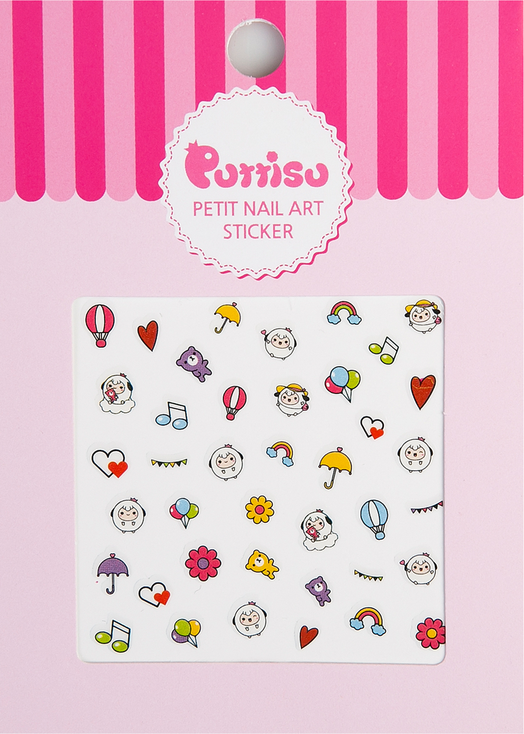 Puttisu Petit Nail Art Sticker 02 Happy Picnic