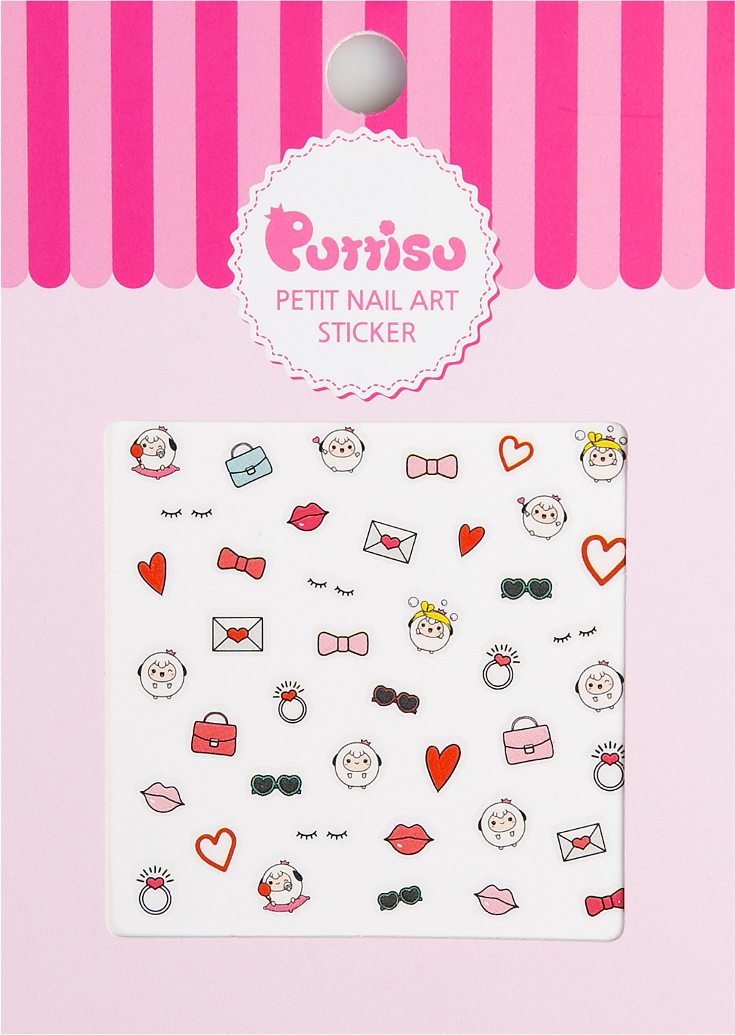 Puttisu Petit Nail Art Sticker 03 The Sweatest Girl