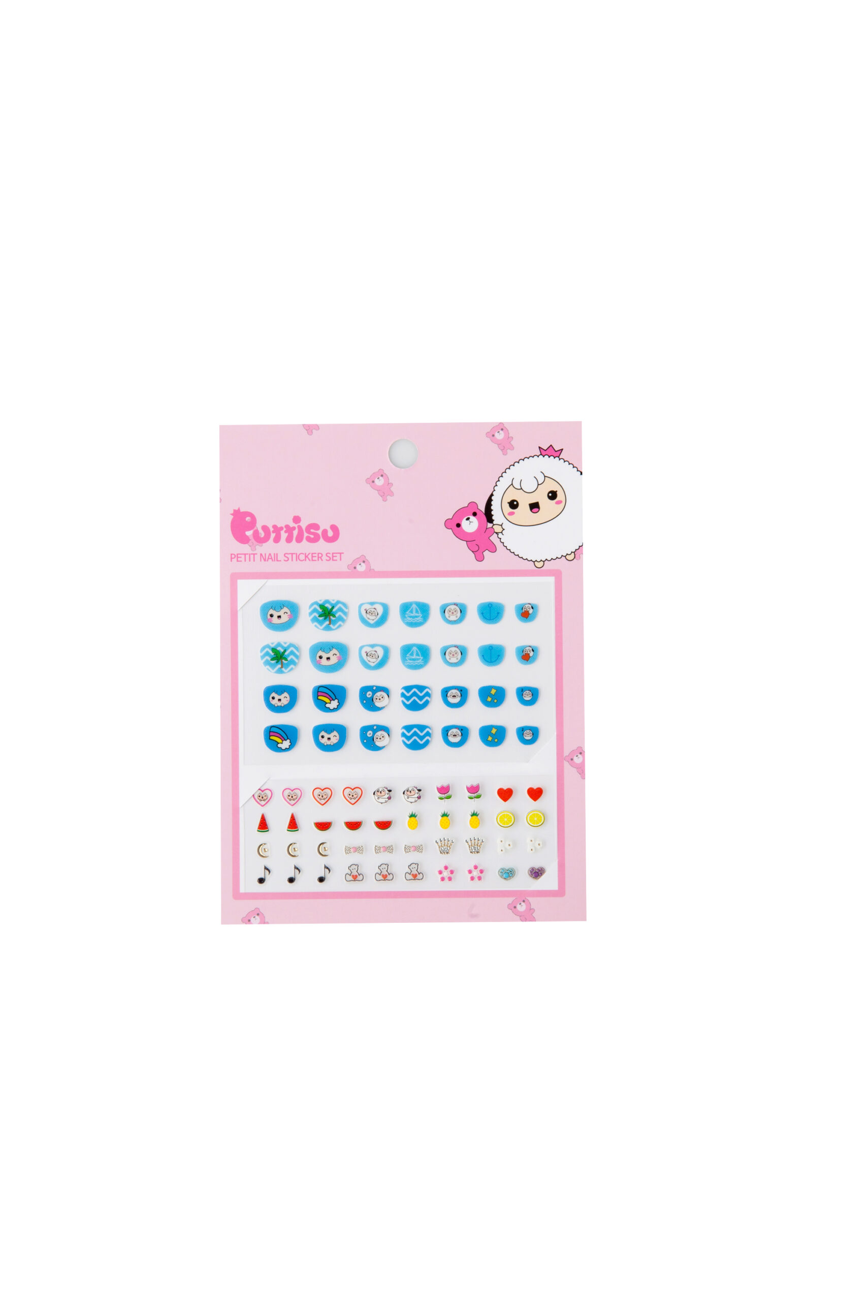 Puttisu Petit Nail Sticker Set 04 Blue Soda