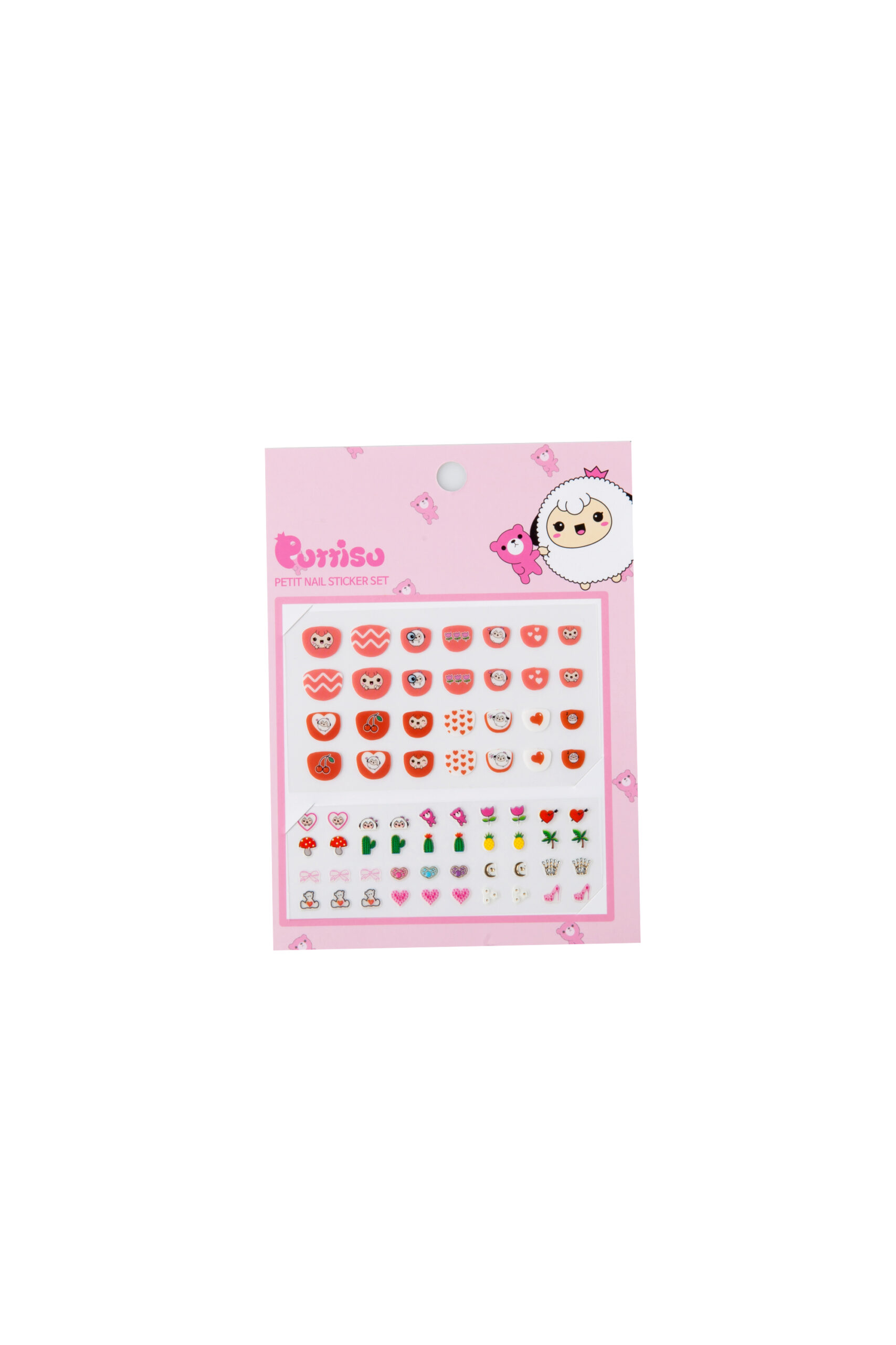 Puttisu Petit Nail Sticker Set 05 Cherry Berry Tarte